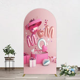 Lofaris Romantic Balloons Gift Box Mothers Day Arch Backdrop